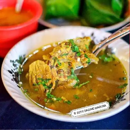 Gambar Makanan Soto Madura (Daging) HJ. Romla Bronggalan Sawah 17