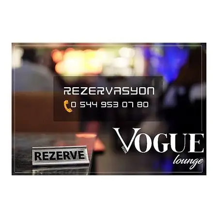 Vogue Lounge'nin yemek ve ambiyans fotoğrafları 11