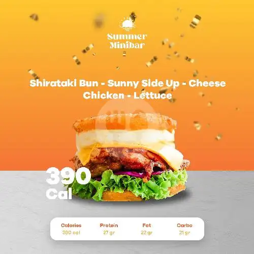 Gambar Makanan Summer Minibar (Healthy Smoothies and Shirataki), Mangga Besar 8 10
