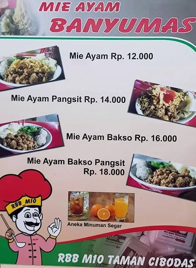 Gambar Makanan Mie Ayam Banyumas RBB 7