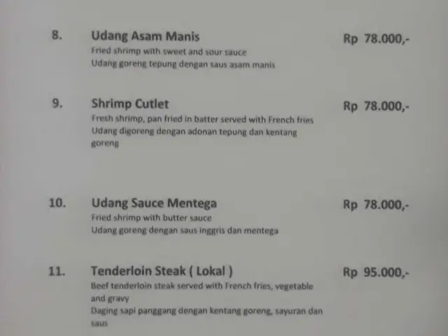 Gambar Makanan Sunkist Restaurant - Hotel Marcopolo Jakarta 3