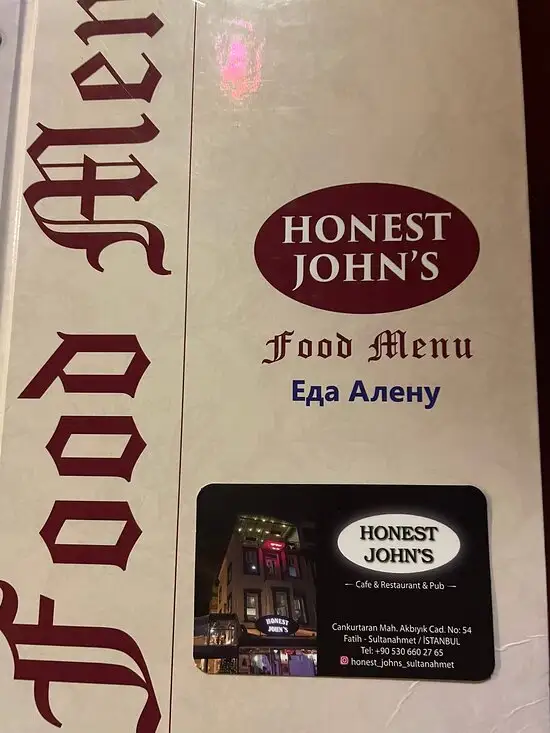 Honest John's'nin yemek ve ambiyans fotoğrafları 16