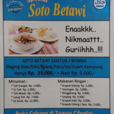 Soto Betawi Ci Mei Ing