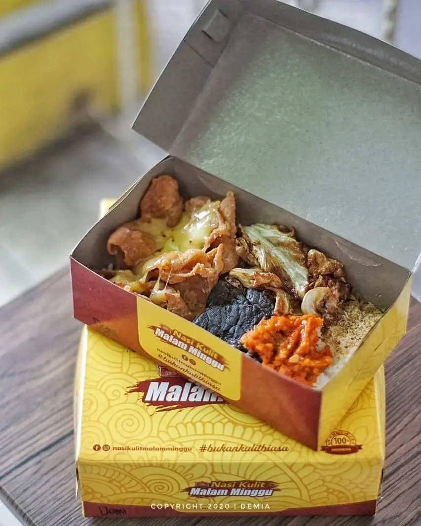 Nasi Kulit Malam Minggu