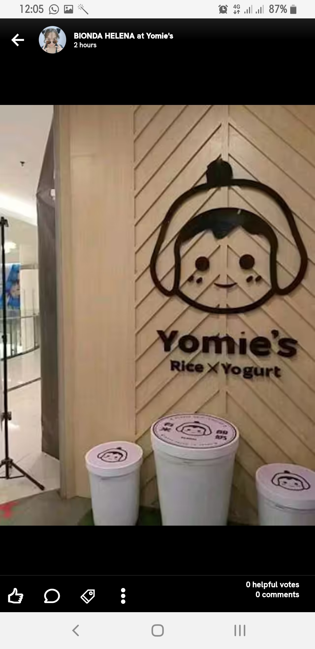 Harga menu Yomie's Rice X Yogurt terbaru 20222023 di Jakarta,Jakarta