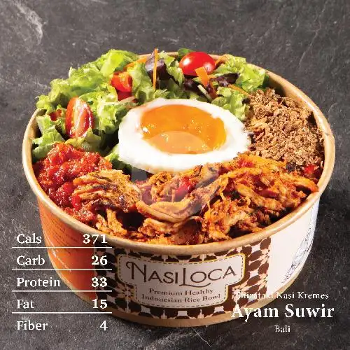 Gambar Makanan Nasi Loca Healthy Indonesia Rice Bowl - Jembatan Dua 3
