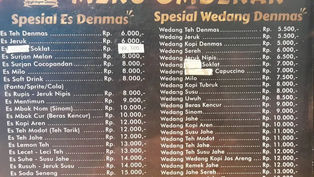 Angkringan Denmas