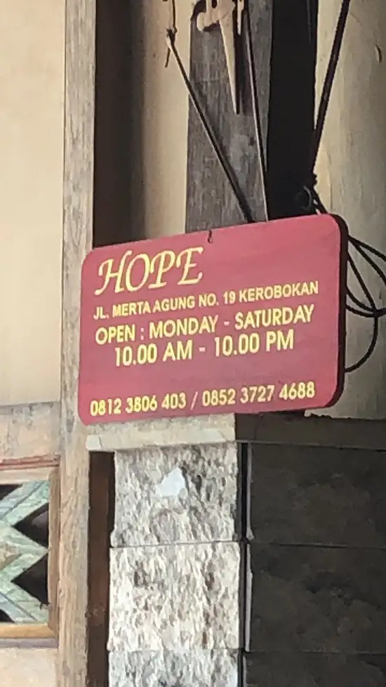 Gambar Makanan Hope Cafe 6