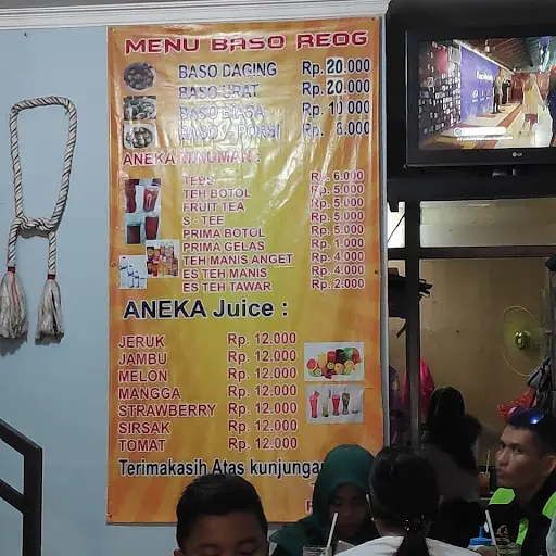 Gambar Makanan Warung Bakso Reog 1