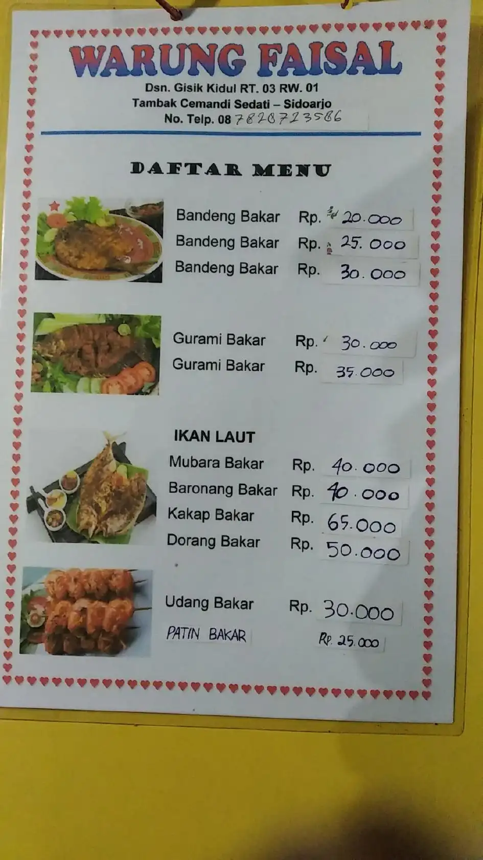 Warung Ikan Bakar Sedep Manteb