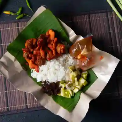 Nasi Kukus Bawang