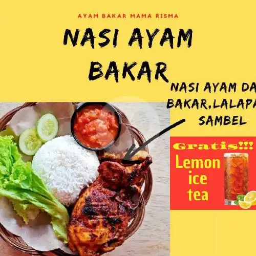 Gambar Makanan Ayam Bakar Mama Risma, Samping Martabak Pecenongan 4