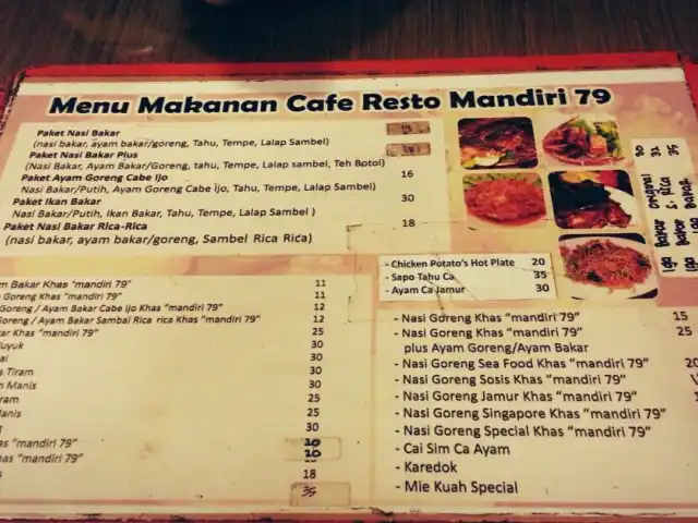 Gambar Makanan Resto Cafe Mandiri 79 1