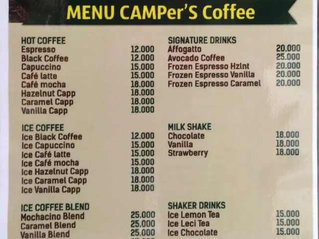 Campre's Coffee