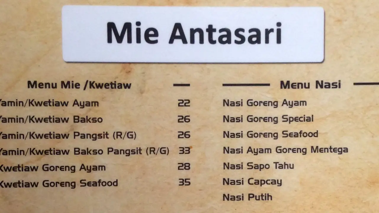 Mie Antasari