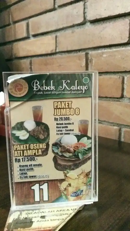 Gambar Makanan Restaurant Bebek Kaleyo Karawang 6