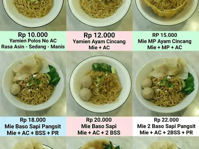 Gambar Makanan Mie Kado Mangkok Pangsit 2