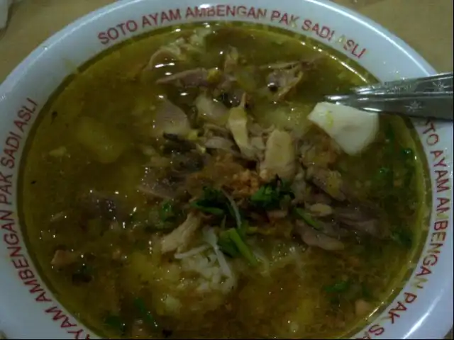 Gambar Makanan Soto Ayam Ambengan Pak Sadi Asli 13