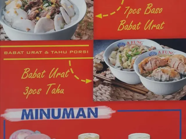 Gambar Makanan A Fung Baso Sapi Asli 2