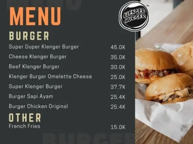 Gambar Makanan Klenger Burger 1