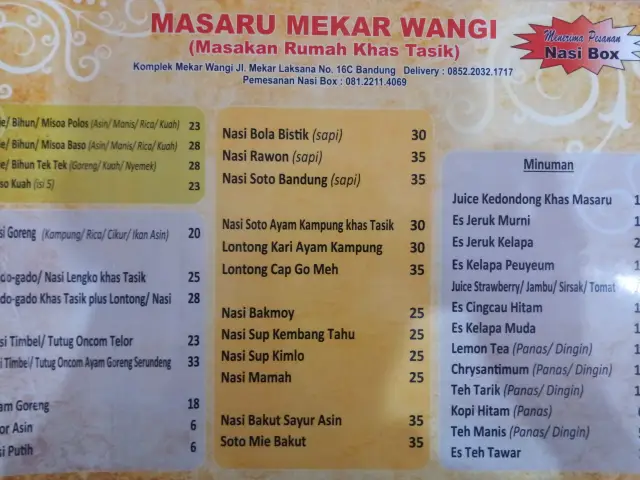 Gambar Makanan Masaru 1