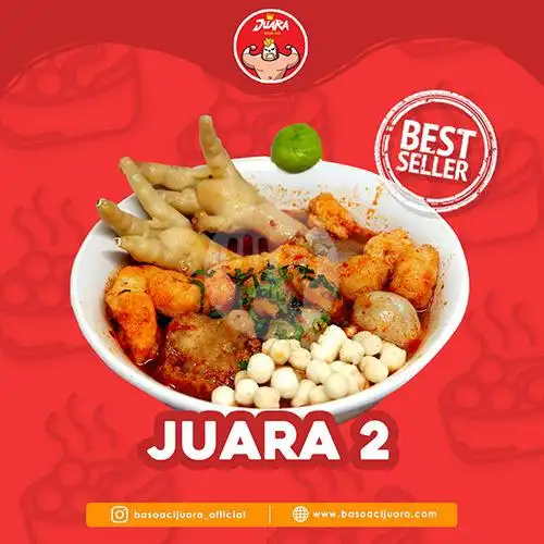 Gambar Makanan Baso Aci Juara, Gang Masjid Terusan 16