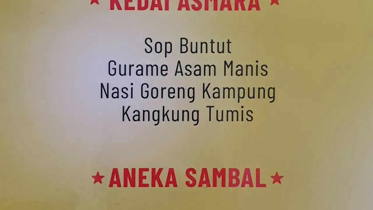 Kedai Asmara