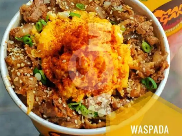 Gambar Makanan Mang Gang Grilled Beef Bowl, Binus 13