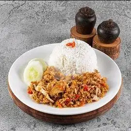 Gambar Makanan Ayam Geprek Madu Dan Roti Jhon, Gayungan 2