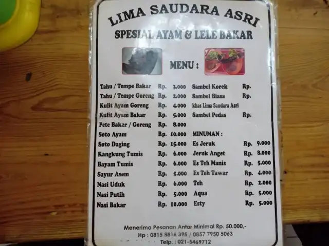 Gambar Makanan LIMA SAUDARA ASRI 3