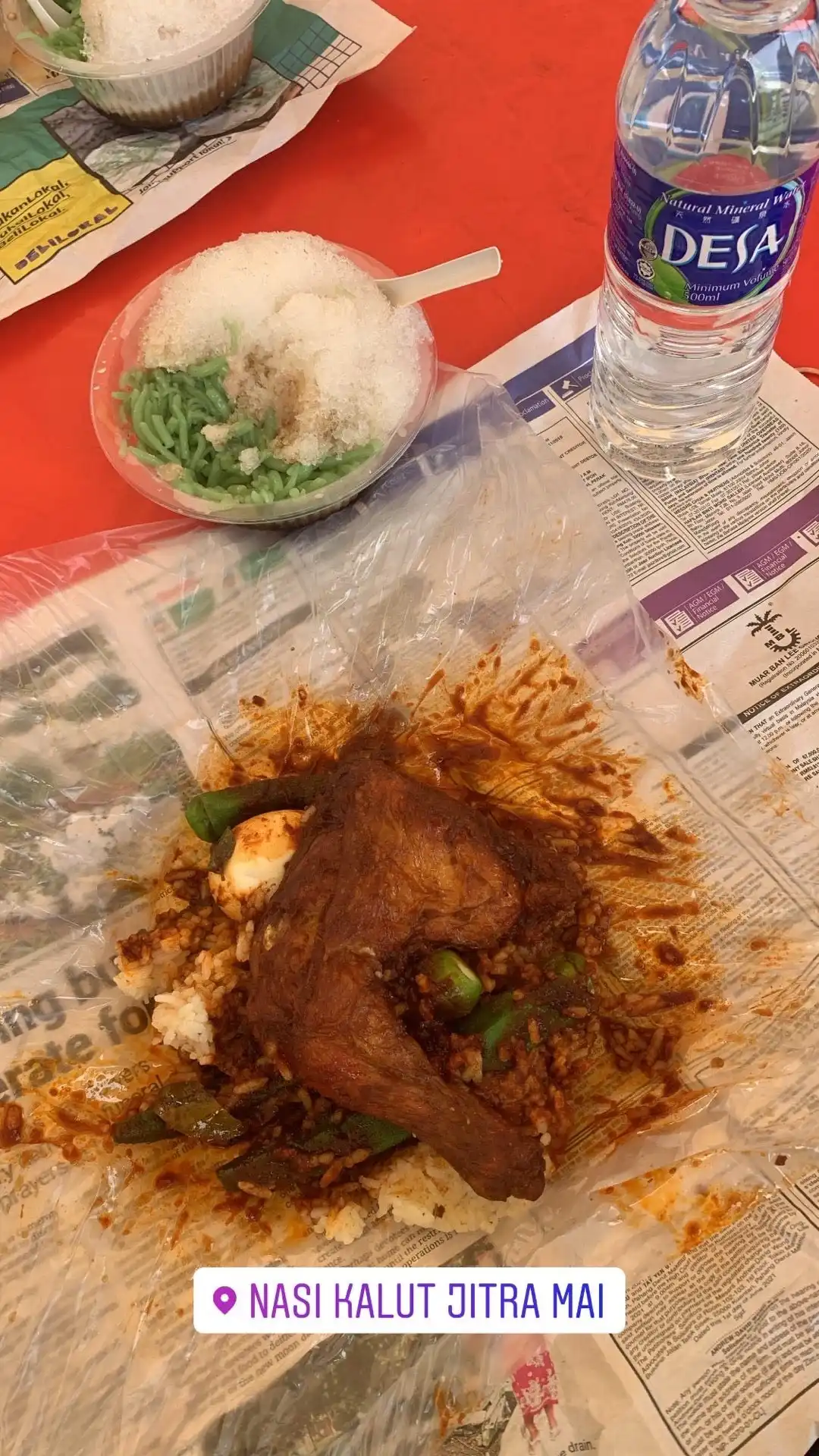 Nasi Kalut Jitra Mai Ampang