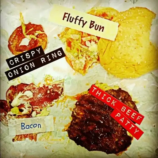 Burger Bakar Abang Burn Food Photo 12