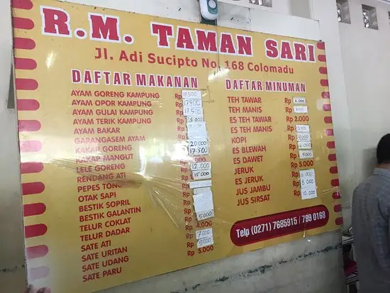 Gambar Makanan Rumah Makan Taman Sari 20