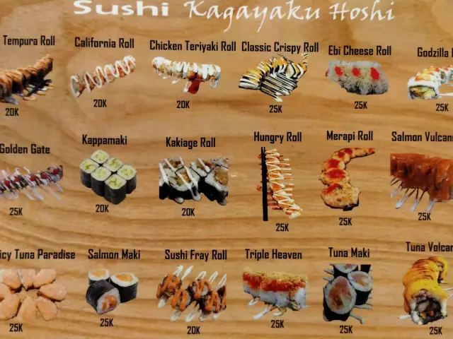 Gambar Makanan Sushi Kagayaku Hoshi 1