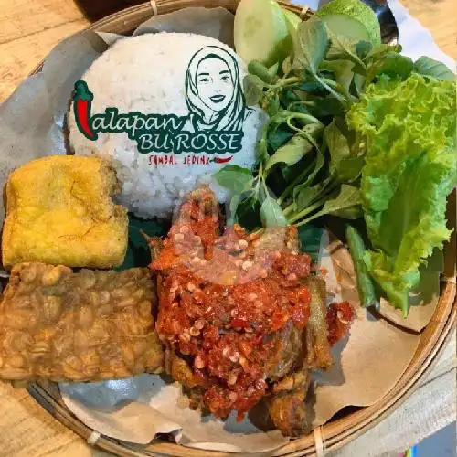 Gambar Makanan Lalapan Bu Rosse, Kebon Jeruk 1