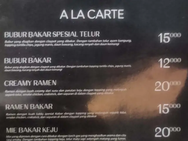 Gambar Makanan Bubur Bakar Kobar 7