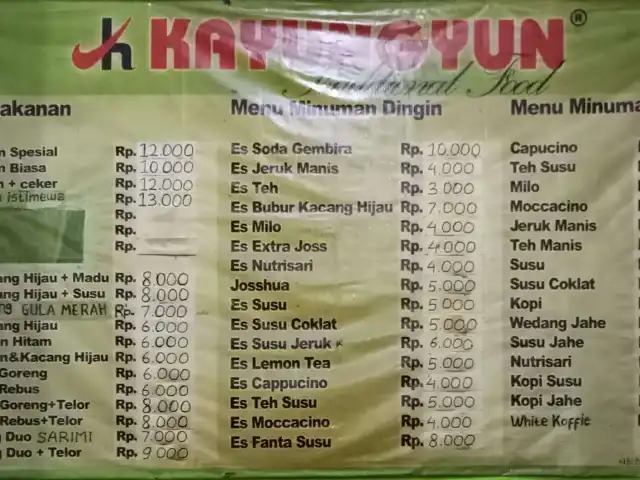 Gambar Makanan Kayungyun 1