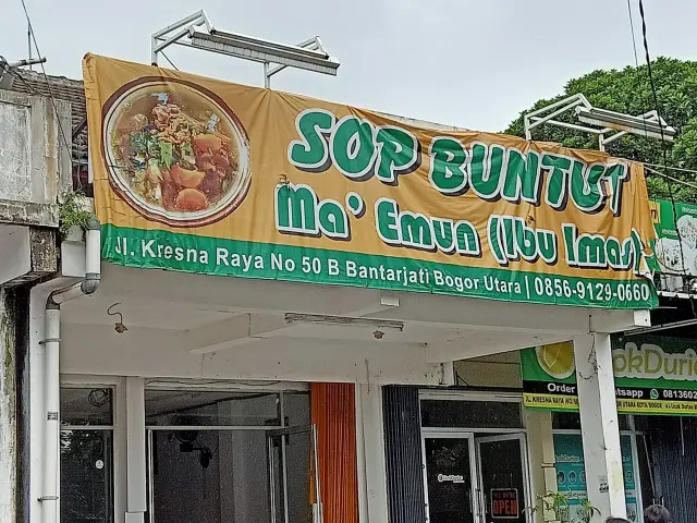 Gambar Makanan Sop Buntut Sapi Ma' Emun (Ibu Imas) 3