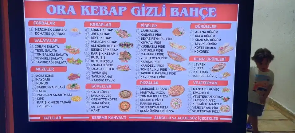 Ora Kebap Secret Garden'nin yemek ve ambiyans fotoğrafları 13