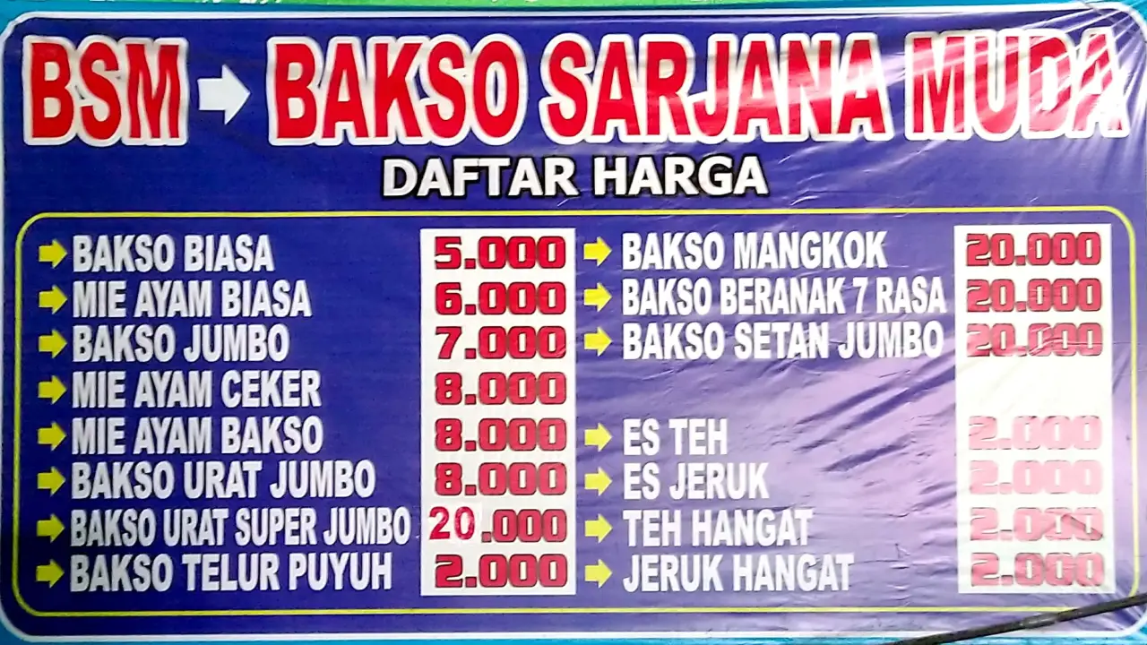 Bakso Sarjana Muda