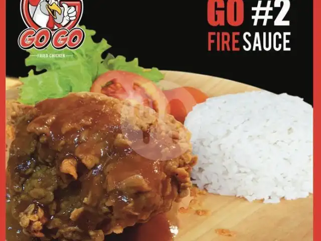 Gambar Makanan Gogo Fried Chicken, Tiara Dewata Food Court 4