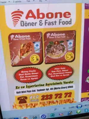 Abone Döner &amp; Fast Food