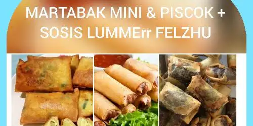 Martabak Telur Mini & Piscok + Sosis Lumer Felzhu, Tebet