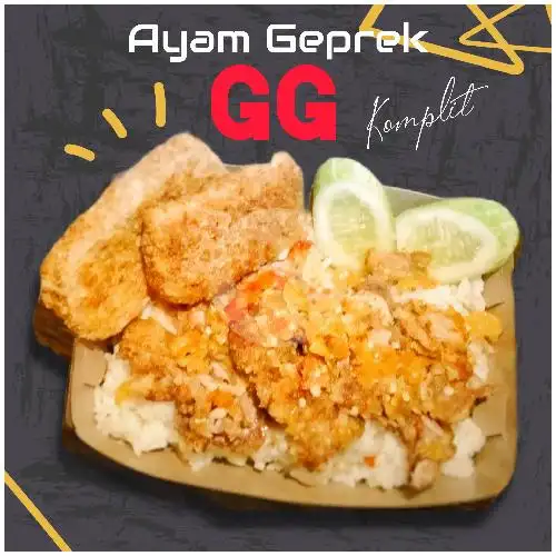 Gambar Makanan Ayam GG (Geprek Gila) by Richins Kitchen, Serpong 2