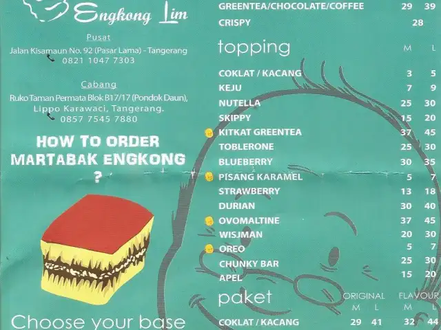 Gambar Makanan Martabak Engkong Lim 7