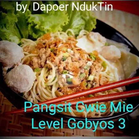 Gambar Makanan Pangsit Cwie Mie Level Gobyos, Mie Godok & Ayam Gepuk Sambal Bajak Khas Jatim 4