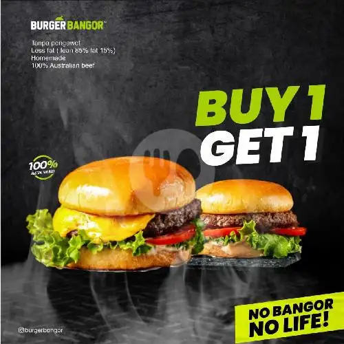 Gambar Makanan Burger Bangor Express, Kemakmuran 1