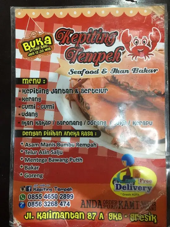 Gambar Makanan Kepiting Tempeh 4