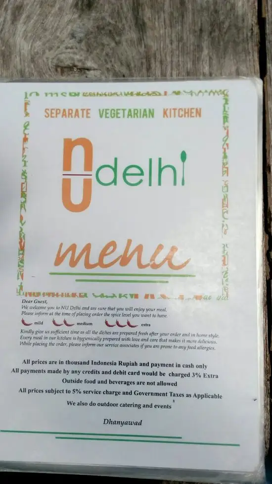 Gambar Makanan NU Delhi @ Nusa Dua 12