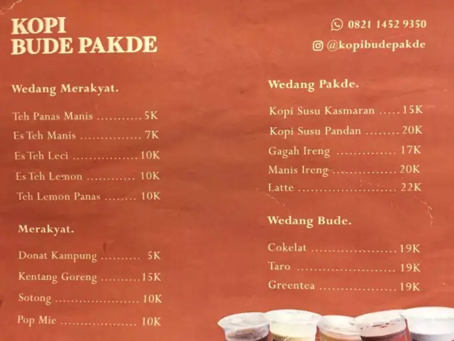 Gambar Makanan Kopi Bude Pakde 2